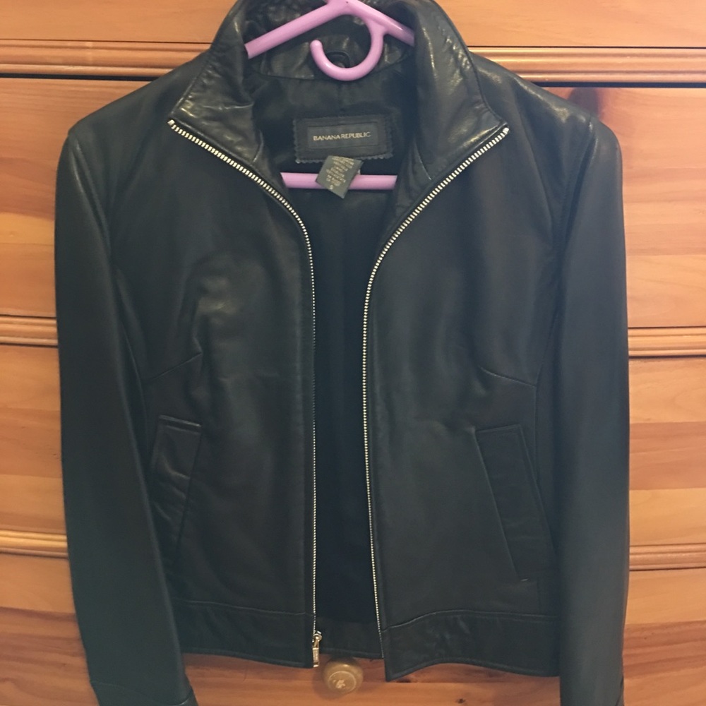 Banana Republic Leather Jacket